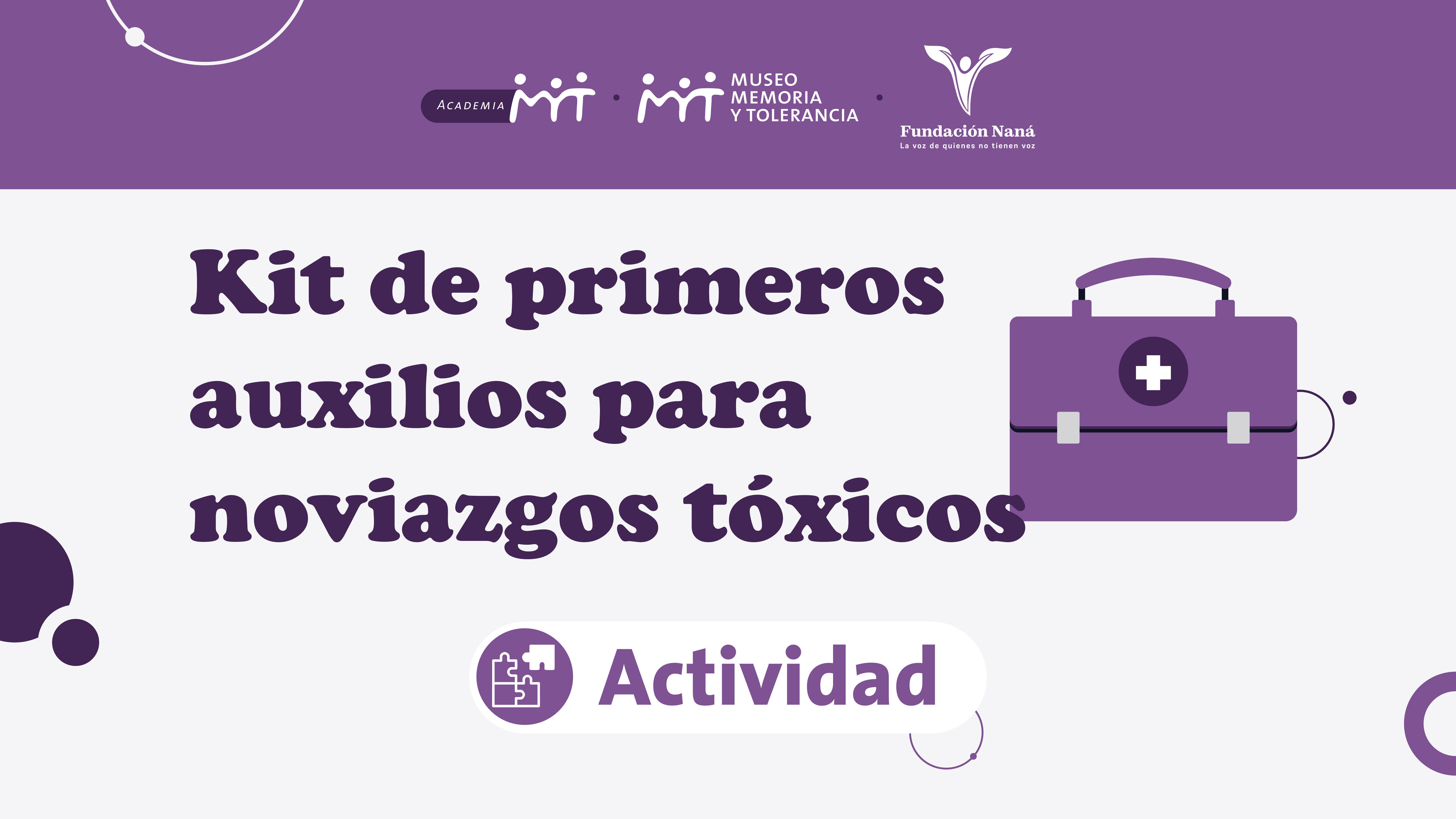 Kit de Primeros Auxilios para noviazgos tóxicos